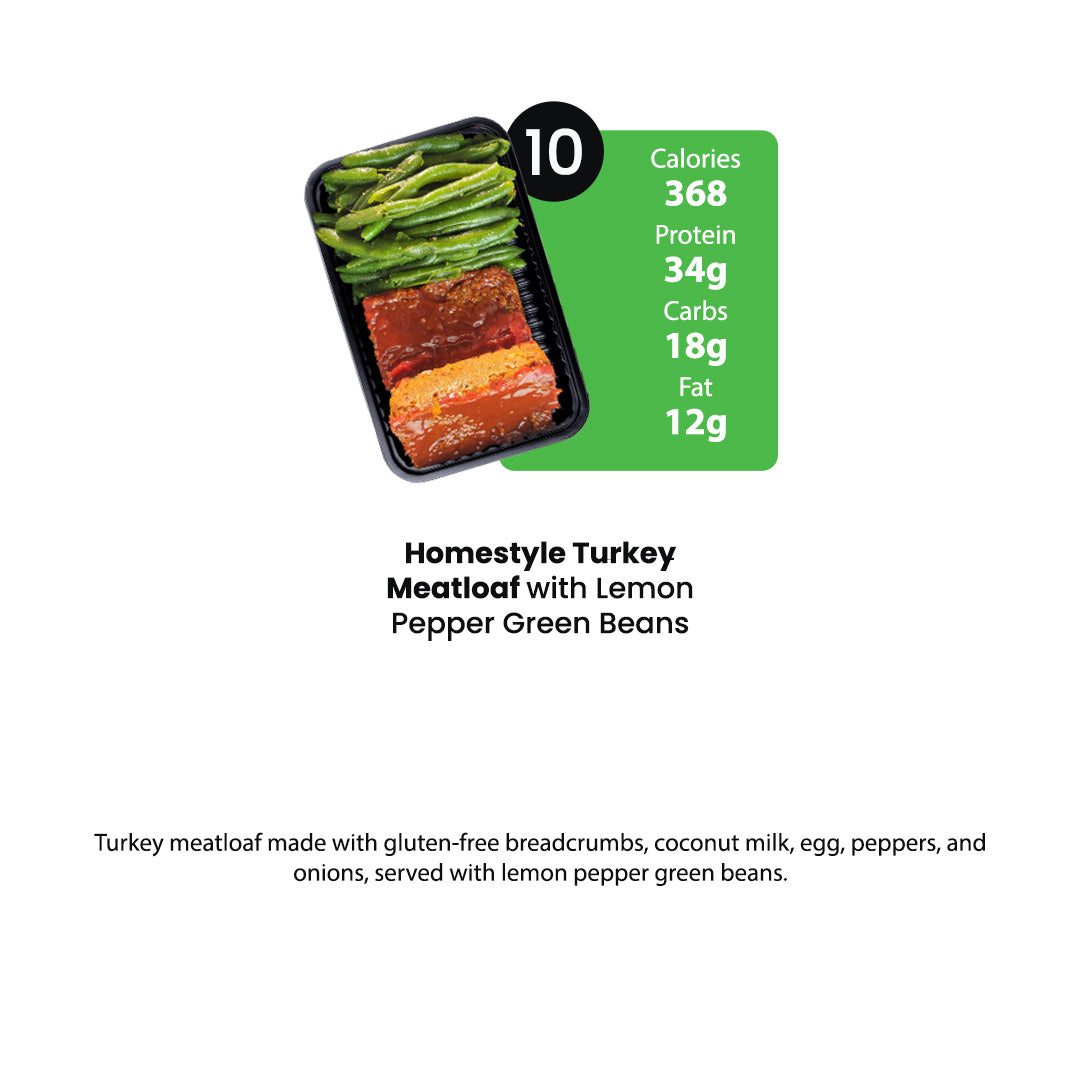 Healthy Meal Prep in Houston |  10 MEALS PLAN