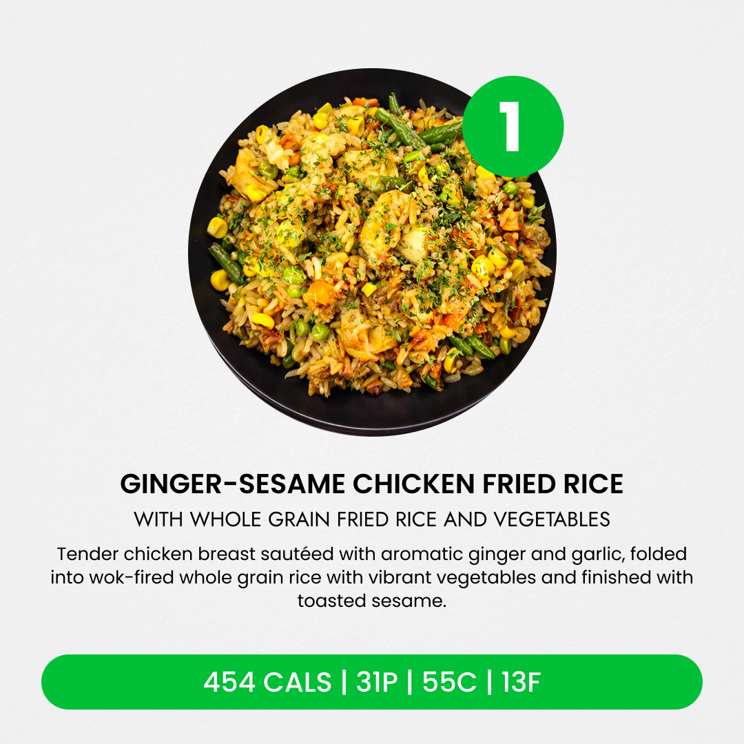 Healthy Meal Prep in Houston | 5 MEALS PLAN