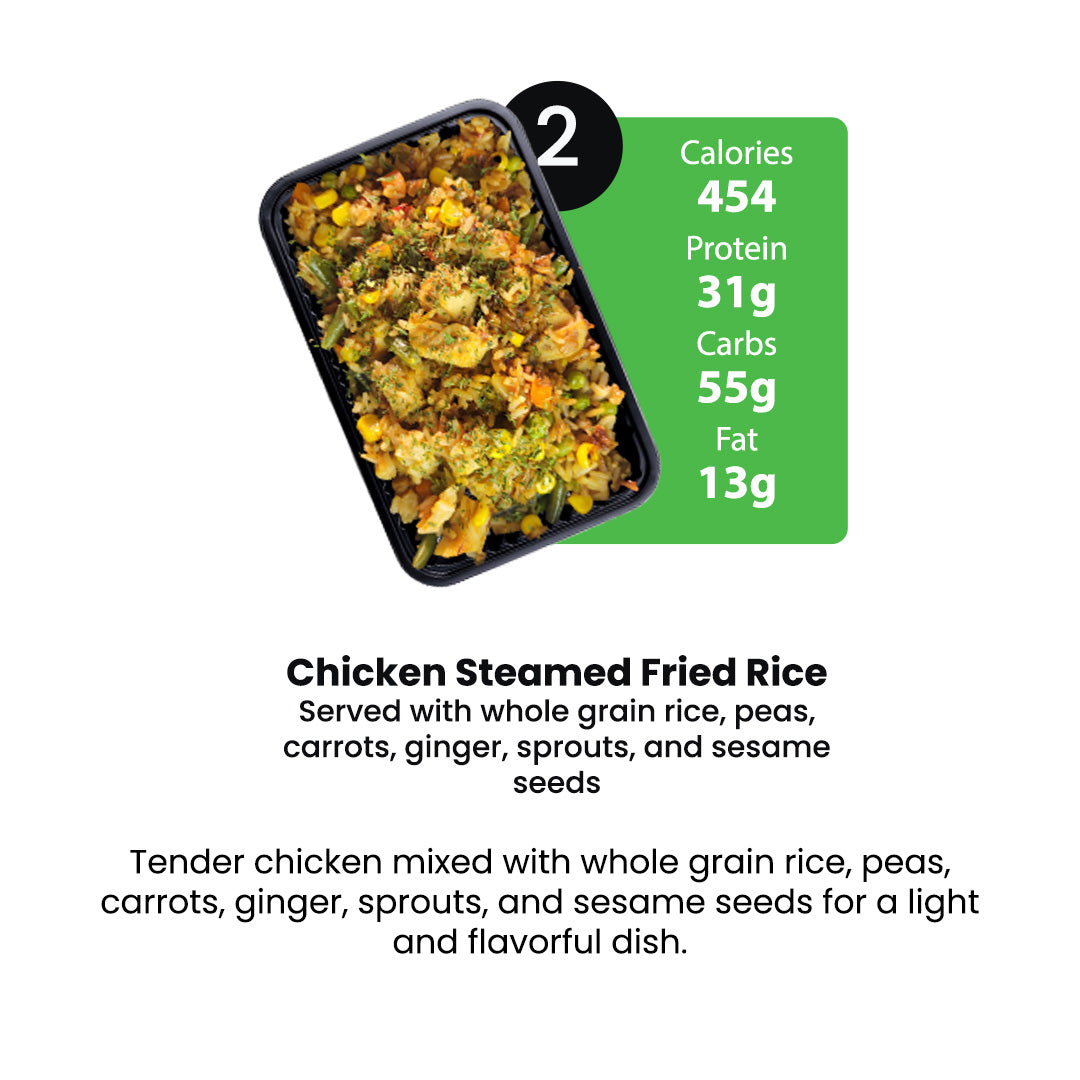 Healthy Meal Prep in Houston | 5 MEALS PLAN