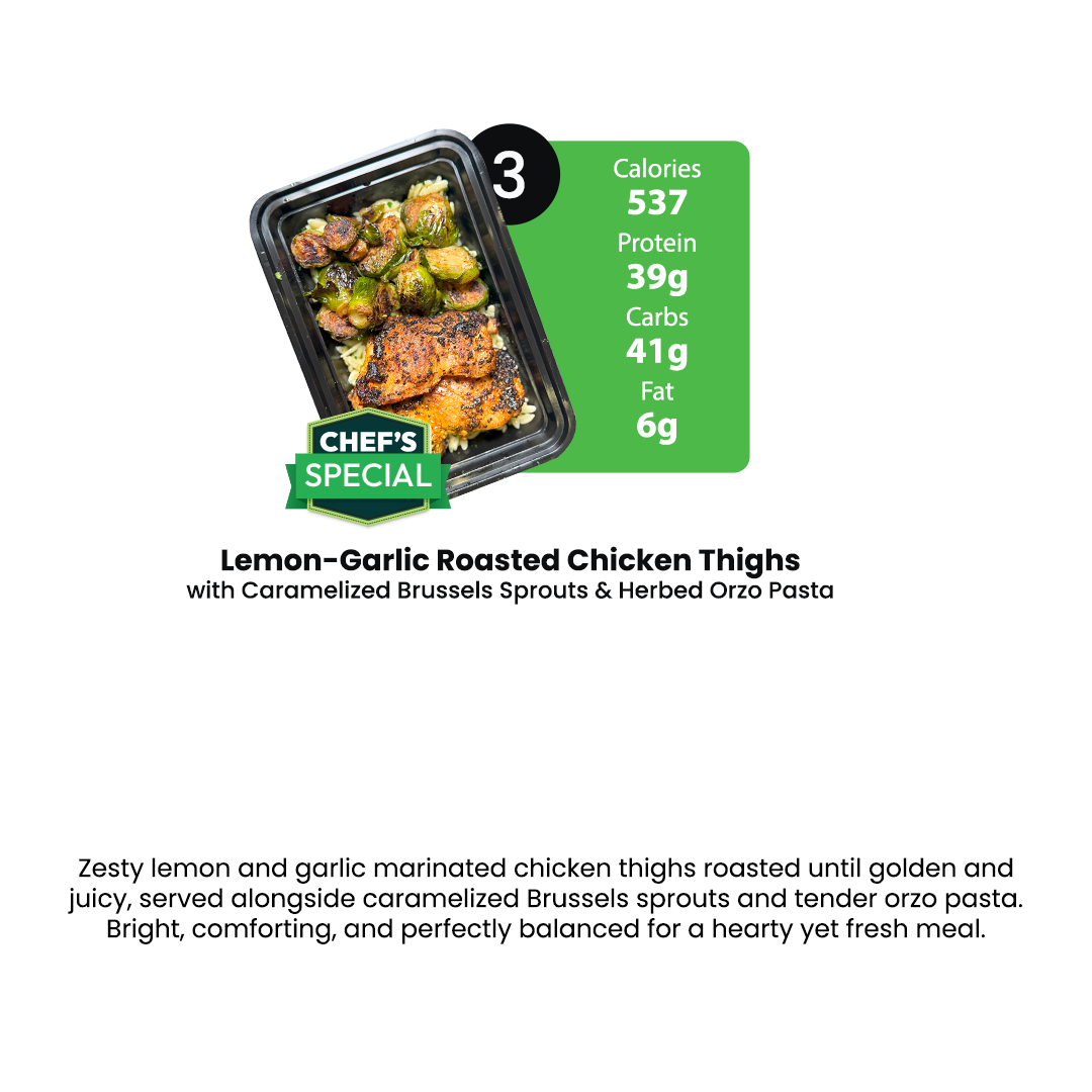 Healthy Meal Prep in Houston | 5 MEALS PLAN