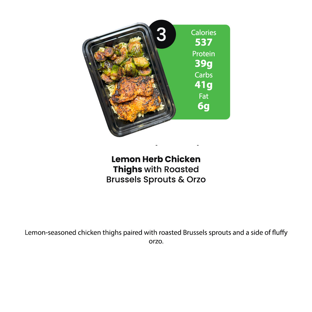 Healthy Meal Prep in Houston | 7 MEALS PLAN