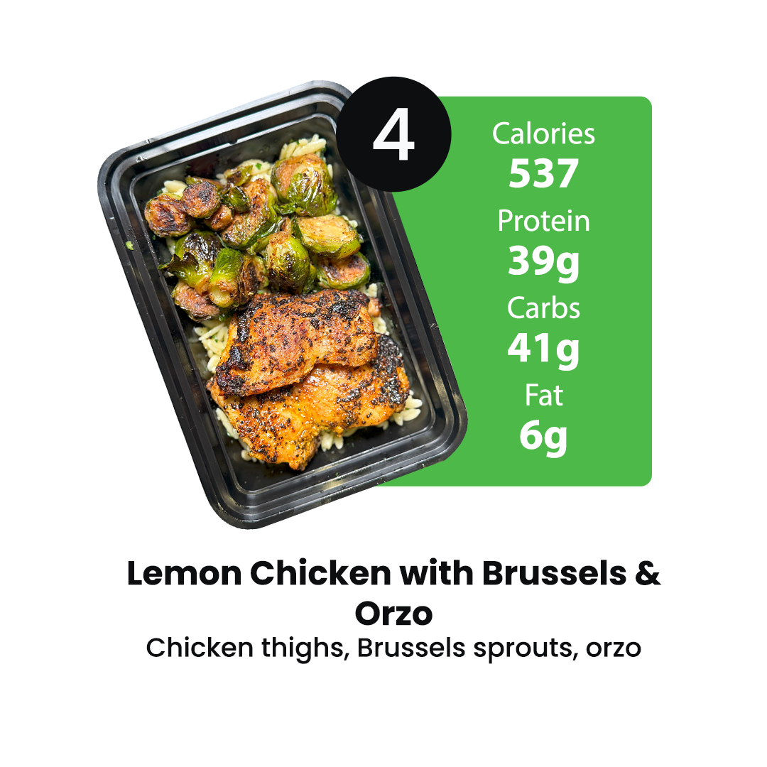 Healthy Meal Prep in Houston | 5 MEALS PLAN