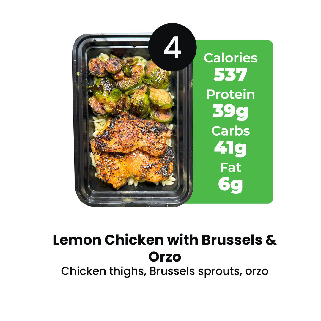 Healthy Meal Prep in Houston | 5 MEALS PLAN