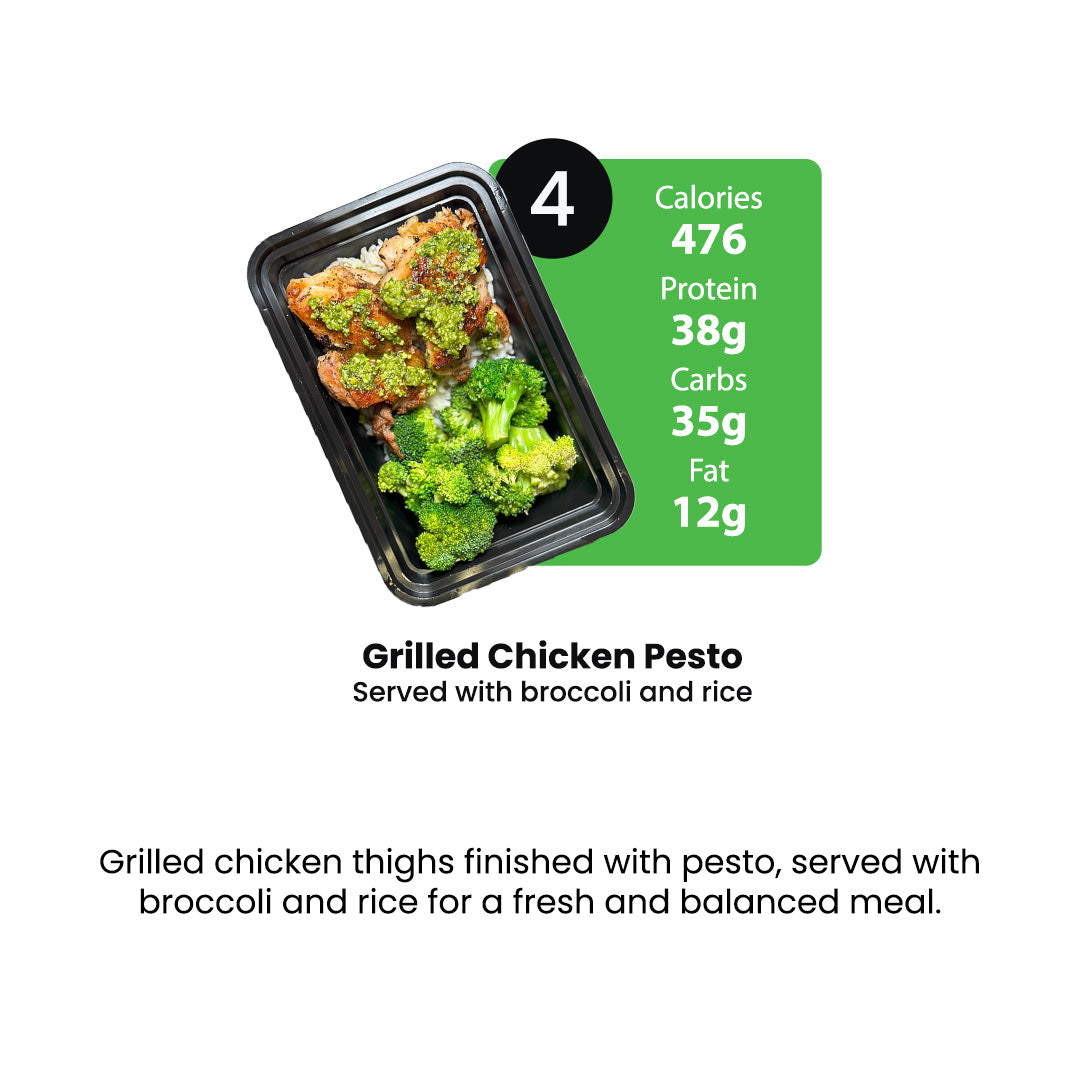 Healthy Meal Prep in Houston | 5 MEALS PLAN