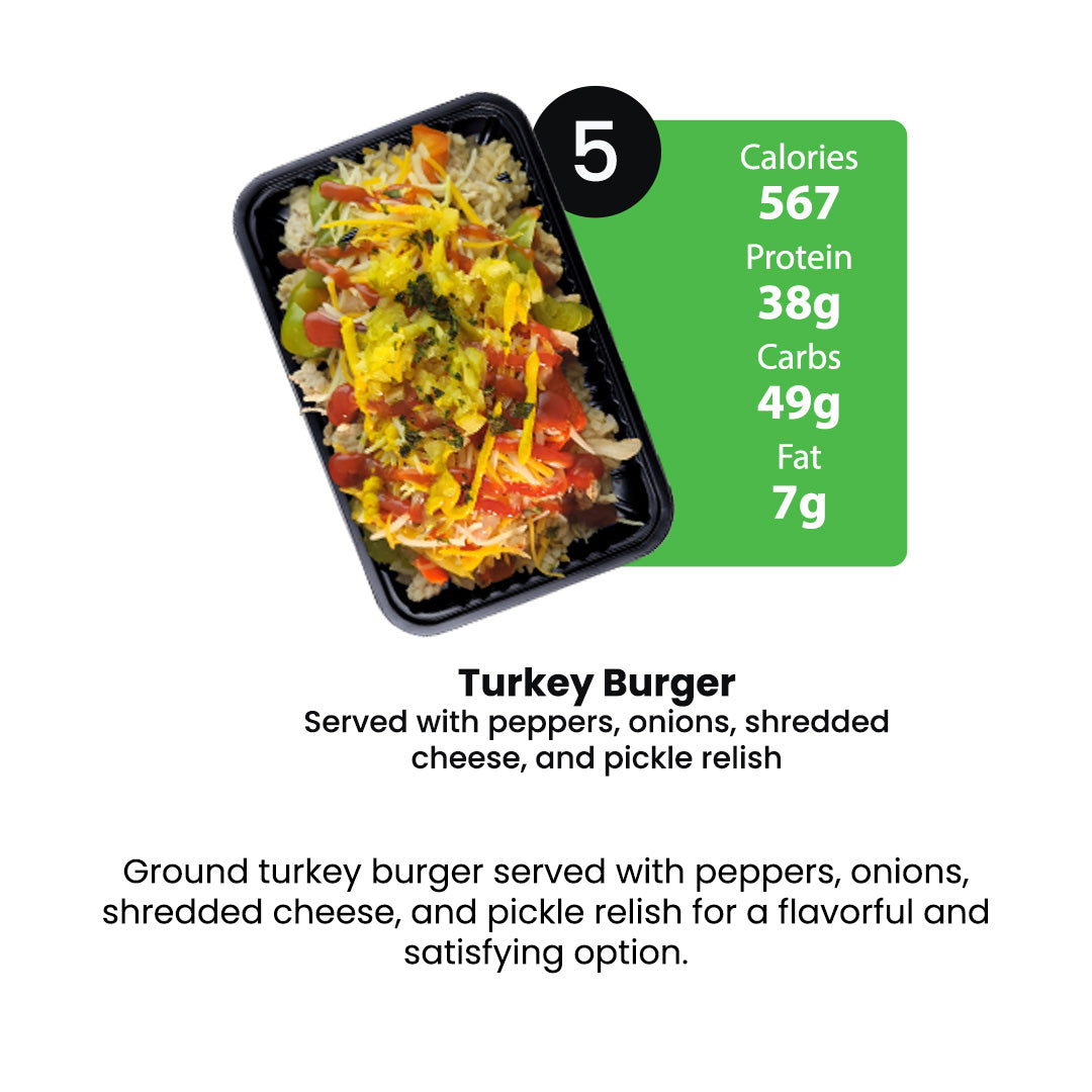 Healthy Meal Prep in Houston | 5 MEALS PLAN