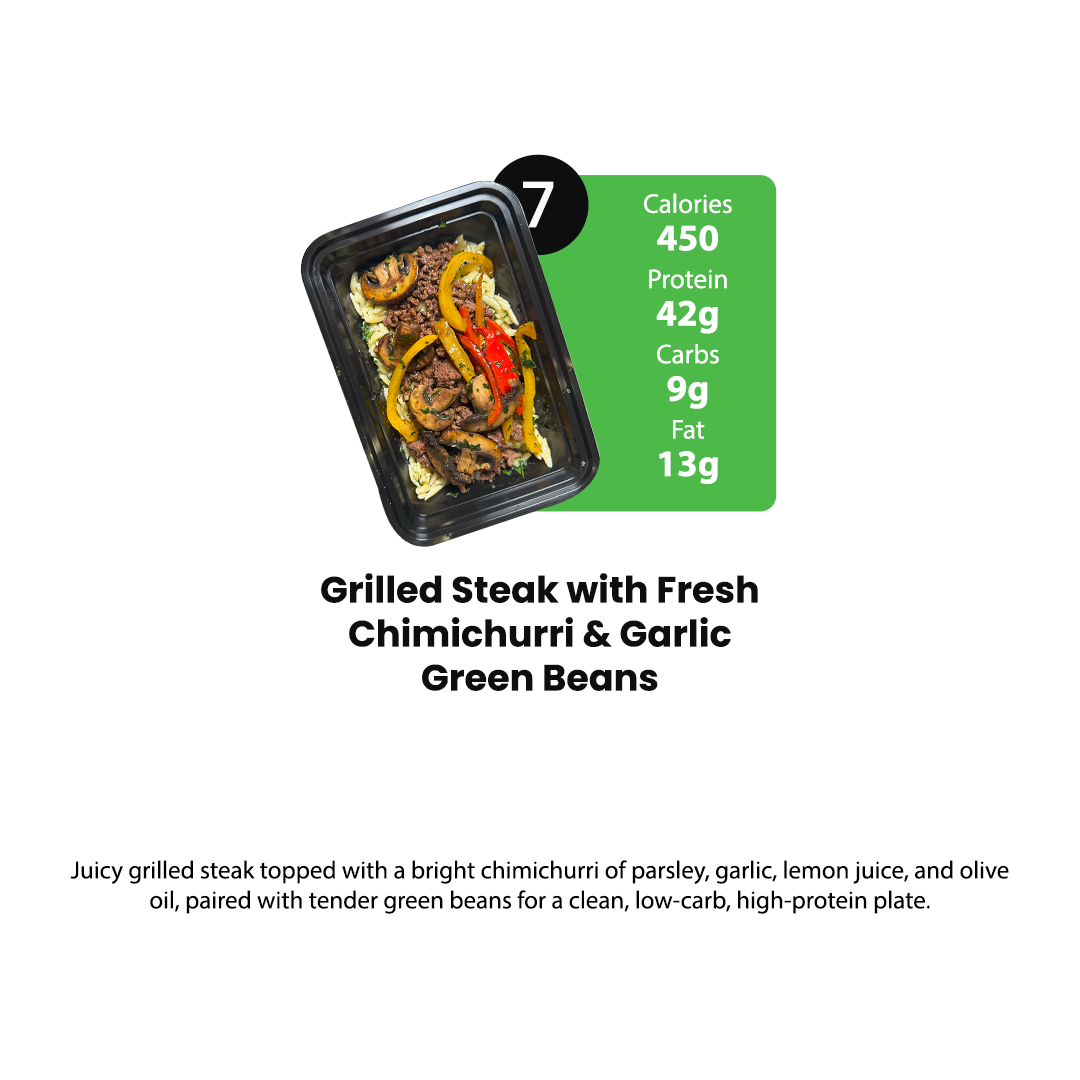 Healthy Meal Prep in Houston | 5 MEALS PLAN